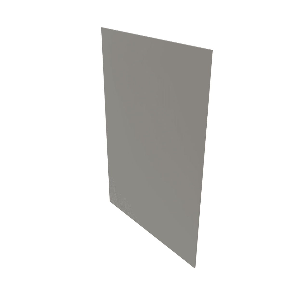 Misty-Grey: Panel Skin 1/4" Finished - Wall Base Tall Vanity or Full Sheet