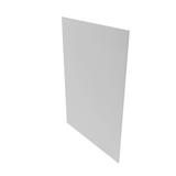 Luxor-White: Panel Skin 1/4" Finished - Wall Base Tall Vanity or Full Sheet