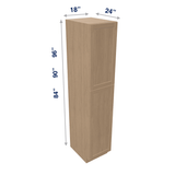 Harvest Tall Cabinet 2 Door Utility Pantry