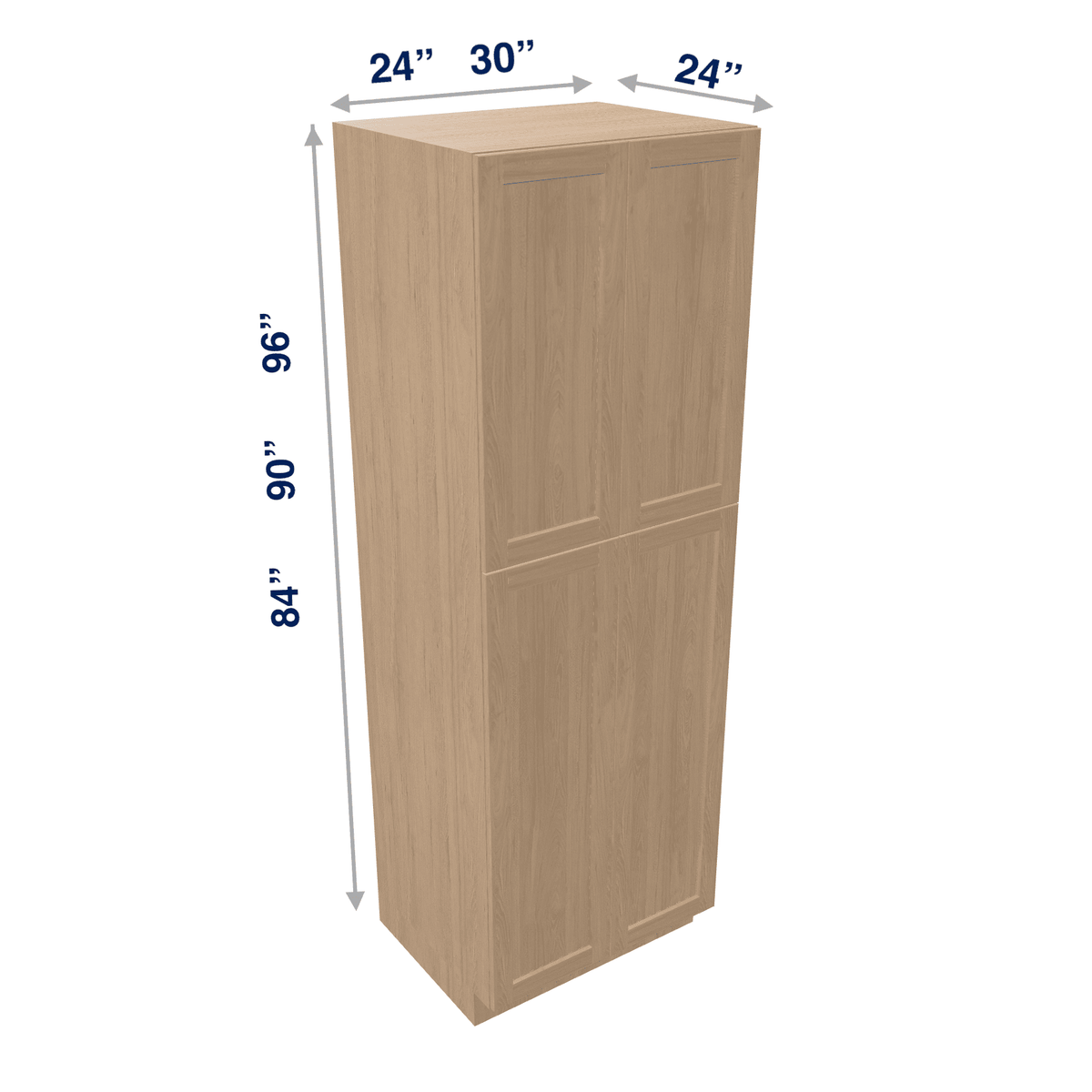 Harvest Tall Cabinet 4 Door Utility Pantry