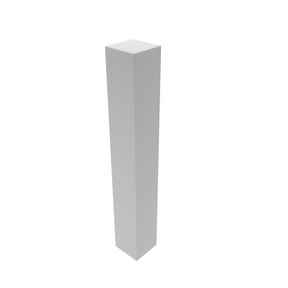Smoky-Grey: Accessory Square Decorative Post