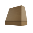 Shaker Essence Oak Hood RAL 1V Raleigh Tapered Classic Moulding Smooth Wood