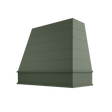 Shaker Ivy Hood RAL 3V Raleigh Tapered Block Moulding Shiplap Wood