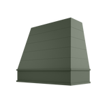 Shaker Ivy Hood RAL 3V Raleigh Tapered Block Moulding Shiplap Wood