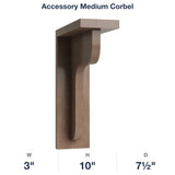Shaker-Dakota: Accessory Medium Corbel