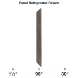 Shaker-Dakota: Panel Refrigerator Return