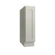 Shaker Moss Base Cabinet Full-Height 9" Wide (Tray Base)