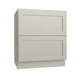 Shaker Moss Base Cabinet 2 Drawer