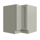 Shaker Moss Base Cabinet Corner Easy Reach with Optional Lazy Susan