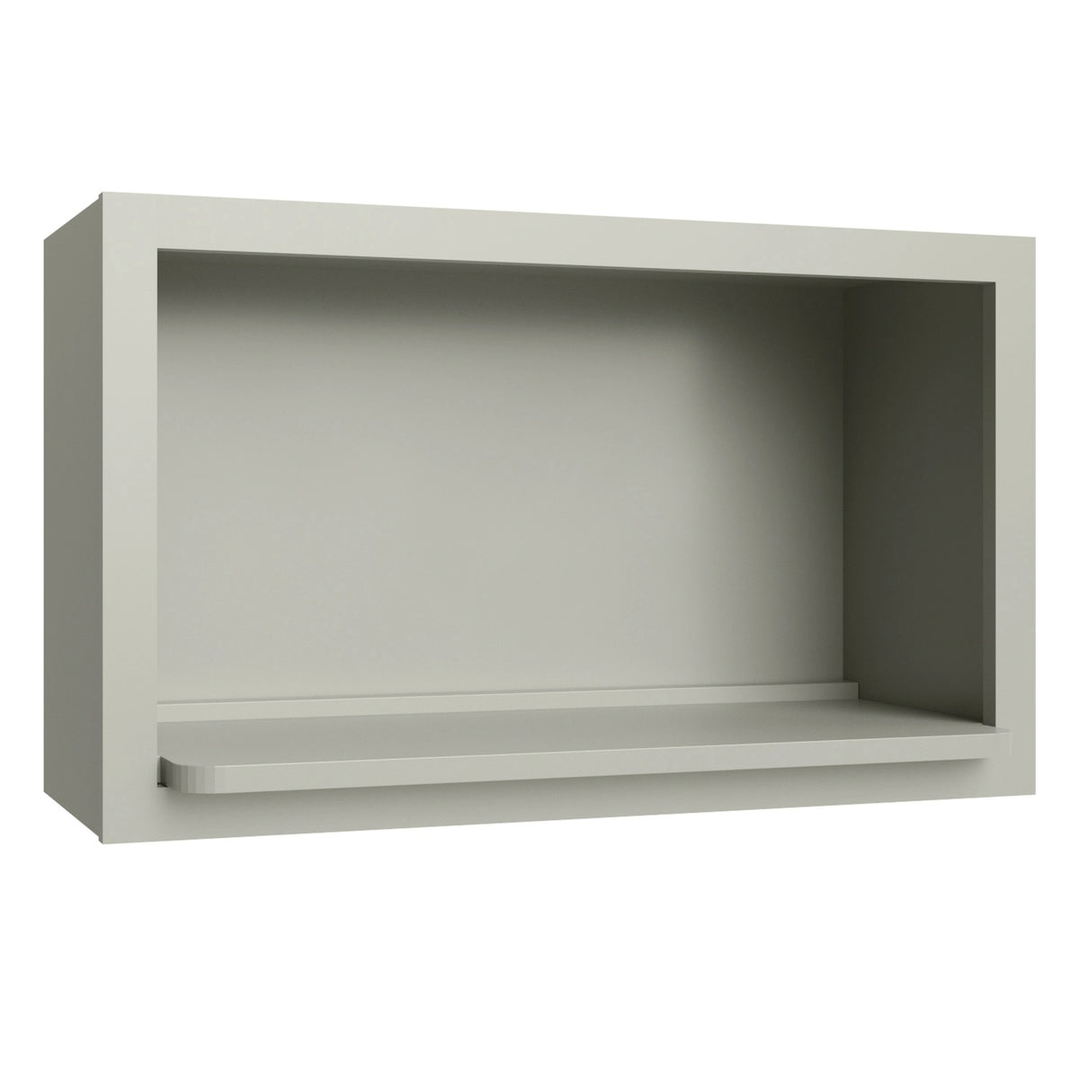 Shaker Moss Wall Cabinet Microwave Kit