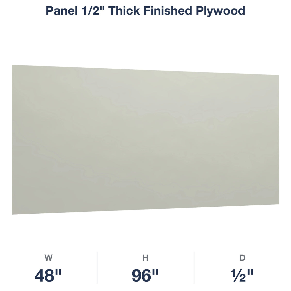 Shaker-Moss: Panel 1/2" Thick Finished Plywood