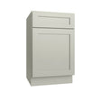Shaker Moss Vanity 1 Drawer 1 Door Base