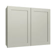 Shaker Moss Wall Cabinet 42" High 2 Door