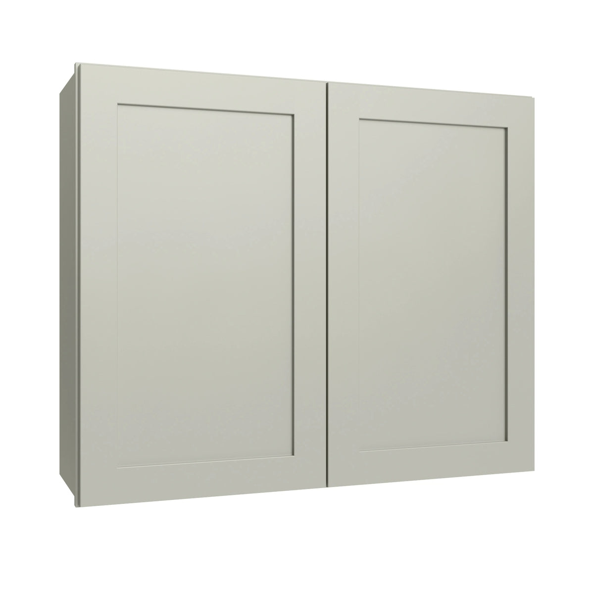 Shaker Moss Wall Cabinet 42" High 2 Door