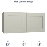 Shaker-Moss Wall Cabinet Bridge