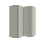 Shaker Moss Wall Cabinet Corner Easy Reach