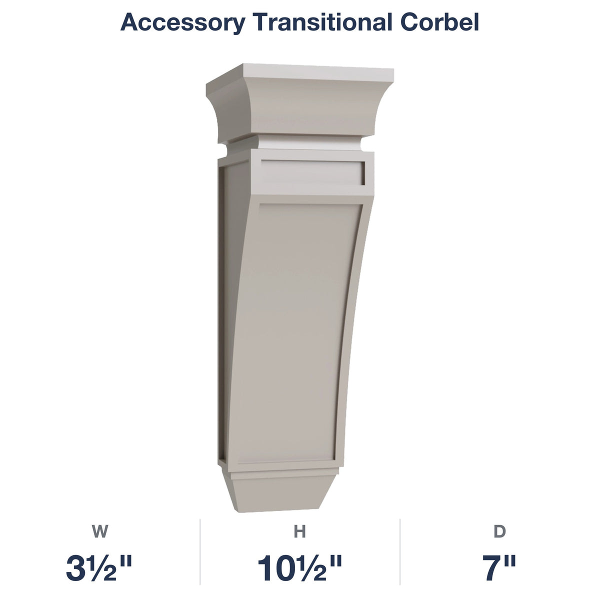 Shaker-Sand: Accessory Transitional Corbel