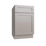 Shaker Sand Vanity 1 Drawer 1 Door Base