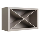 Shaker Sand Wall Cabinet Wine Rack 30" x 18"