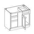 Base Blind Corner Base Cabinet Product image 27" - 39" wide