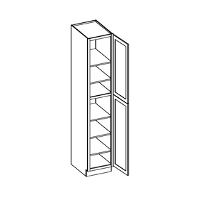 Tall Cabinet 2 Door Utility Pantry