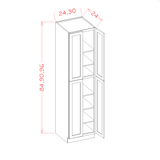 Tall Cabinet 4 Door Utility Pantry
