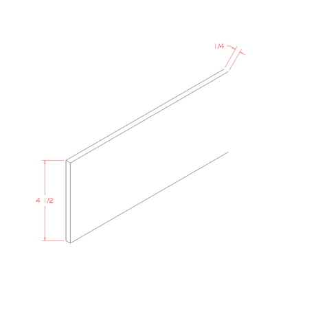 Casselberry Saddle Molding Toe Kick Cover - additional view