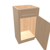 Harvest Assembled Vanity 1 Door Sink Base with Drawer Front 18" Wide X 16" Depth