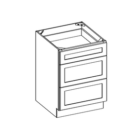 Haven Ridge Vanity 3 Drawer Base Cabinet