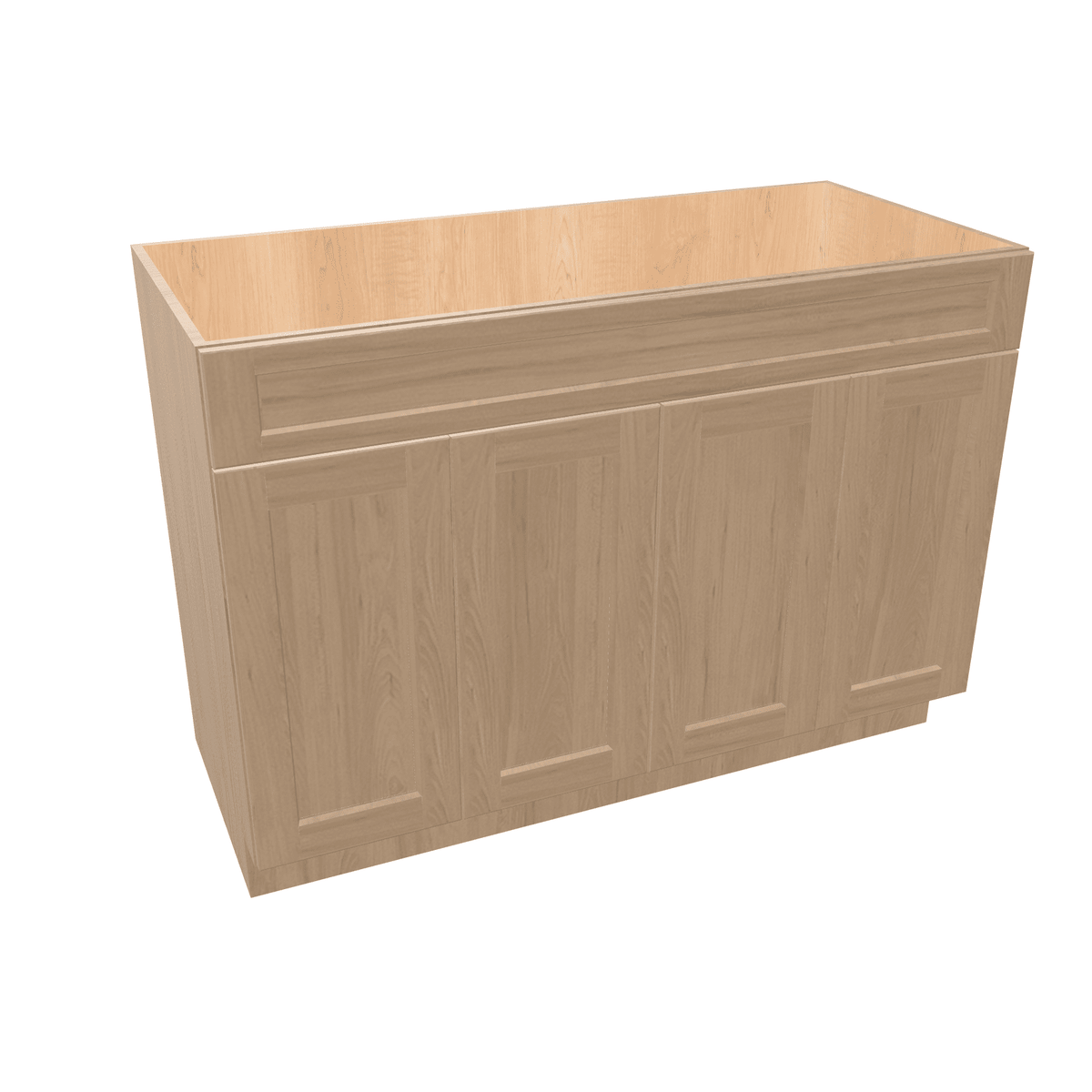 Harvest Assembled Vanity Combination Base Cabinets 48" Wide 4 Door