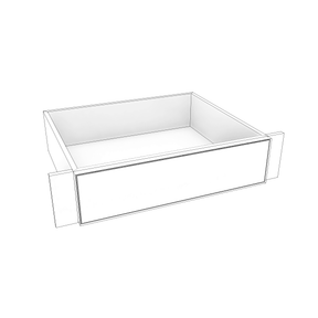 Smoky-Grey: Accessory Desk Knee Drawer 30" Wide