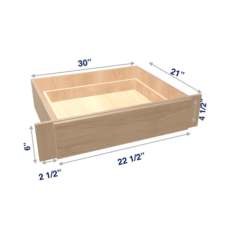 Harvest: Accessory Desk Knee Drawer 30" Wide