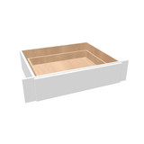 Luxor-White: Accessory Desk Knee Drawer 30" Wide