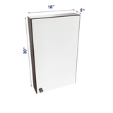 Espresso Vanity Wall Cabinet Medicine Cabinet  18" - 36" Wide