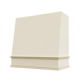 Casselberry Antique White Hood WIL 1V Wilmington Angled Classic Moulding Smooth Wood