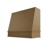 Shaker Essence Oak Hood WIL 1V Wilmington Angled Classic Moulding Smooth Wood