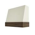 Haven Harbor Hood WIL 3V Wilmington Angled Walnut Band Smooth Wood