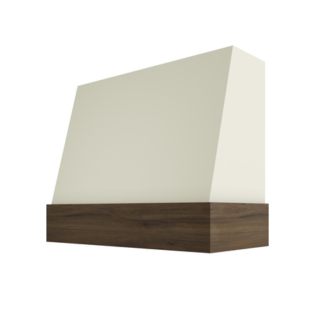 Haven Dune Hood WIL 3V Wilmington Angled Walnut Band Smooth Wood