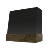 Shaker-Ivy: Hood WIL 3V Wilmington Angled Walnut Band Smooth Wood