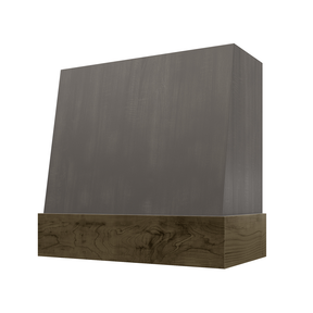 Haven Ridge Hood WIL 3V Wilmington Angled Walnut Band Smooth Wood
