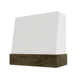 Shaker-White: Hood WIL 3V Wilmington Angled Walnut Band Smooth Wood