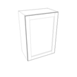 Smoky-Grey Assembled Wall Cabinet 1 Door 36" High