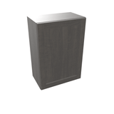Smoky-Grey Assembled Wall Cabinet 1 Door 36" High
