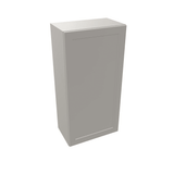 Misty-Grey Assembled Wall Cabinet 1 Door 42" High
