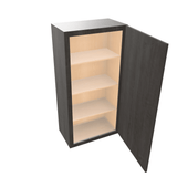 Smoky-Grey Assembled Wall Cabinet 1 Door 42" High