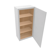 Luxor-White Assembled Wall Cabinet 1 Door 42" High
