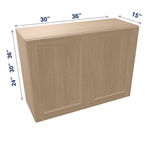 Harvest Assembled Wall Cabinet Abridged Deep 15"