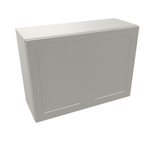 Misty-Grey Assembled Wall Cabinet Abridged Deep 15"