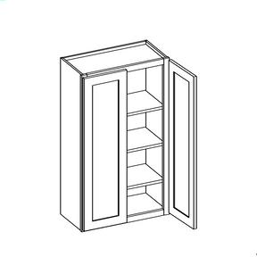  Wall Cabinet 42" High 2 Door