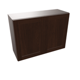 Espresso Assembled Wall Cabinet Abridged 24" High 2 Door